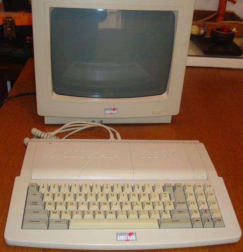 Amstrad CPC 6128, the first computer where Fran learned to code at age 13
