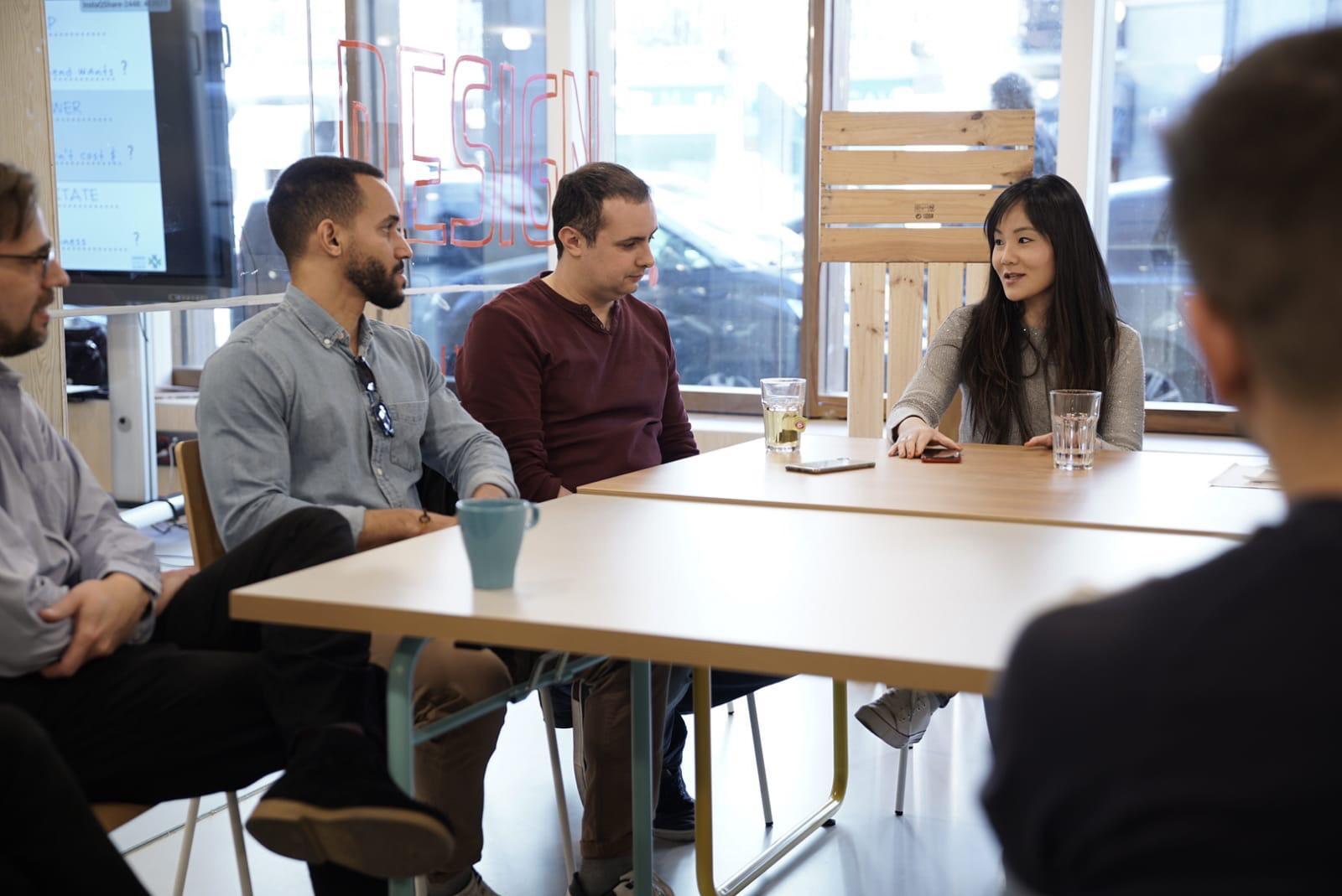 Fran García Navarro and Dandan Chang Wang, AtalayaSoft co-founders, at a Malt event in Madrid