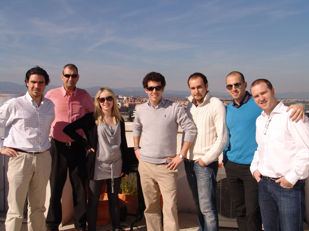 Founding team of La Nevera Roja in Madrid, startup sold for €80 million