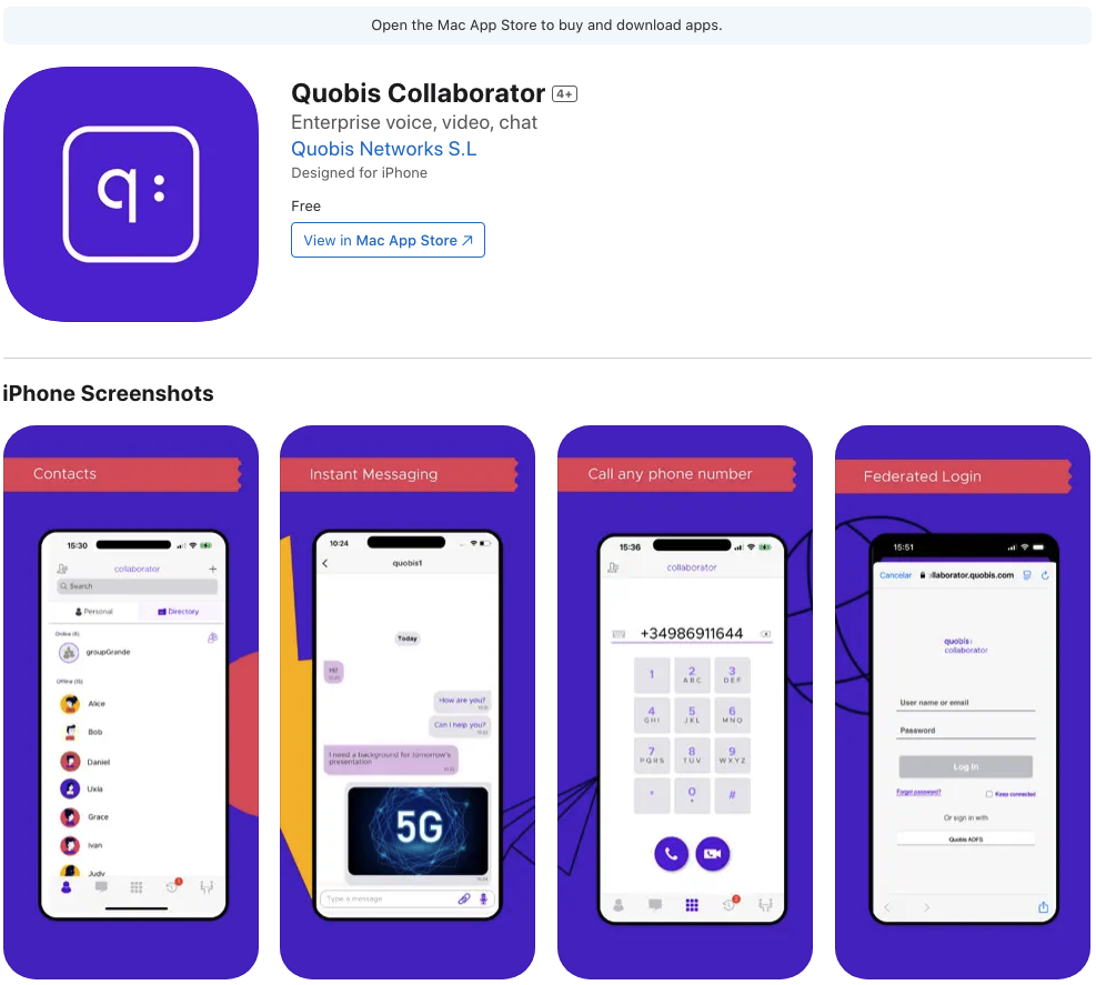 Quobis Collaborator